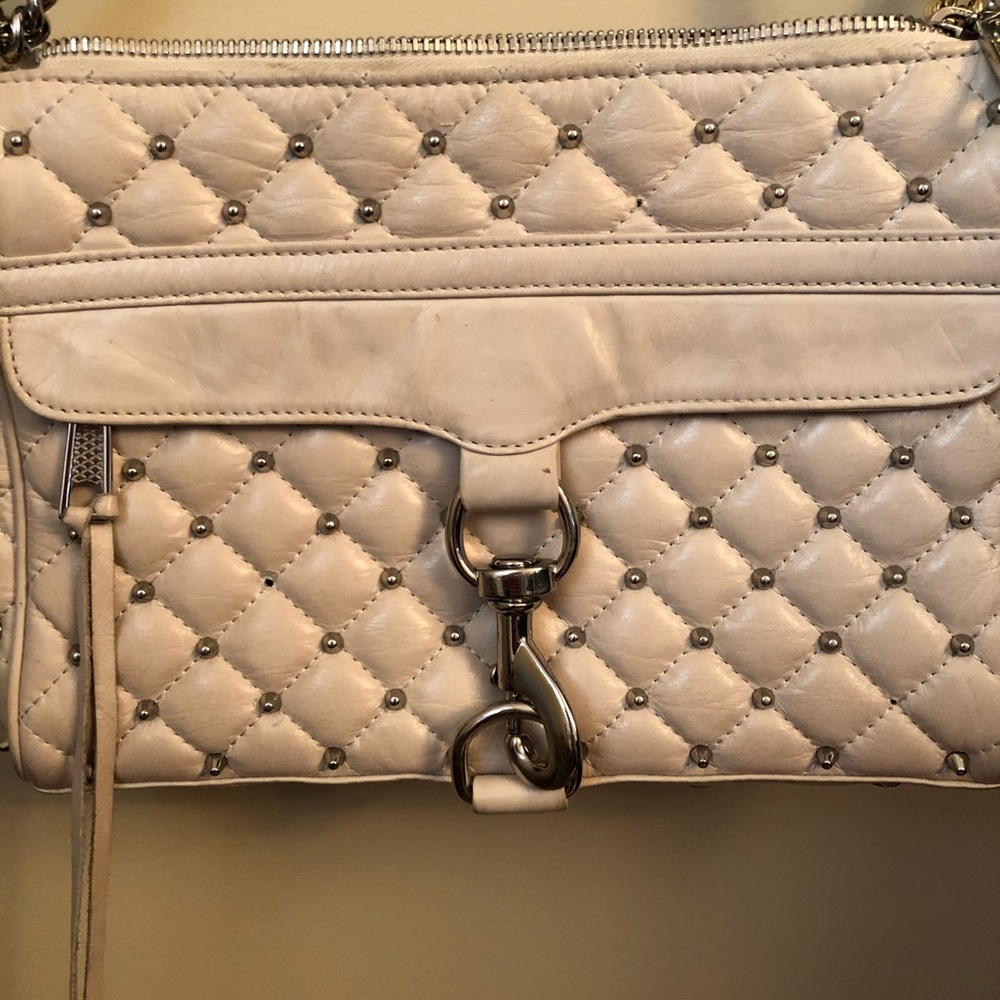 Rebecca Minkoff White Studded Mac